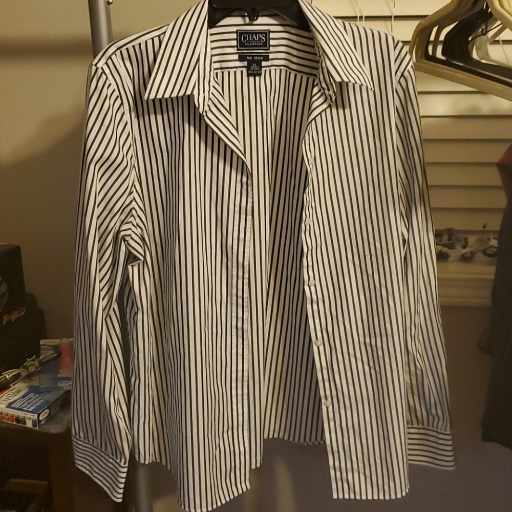Striped Button Up